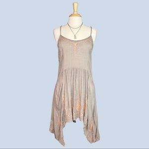 Free People Meadow of Medallion Slip Dress